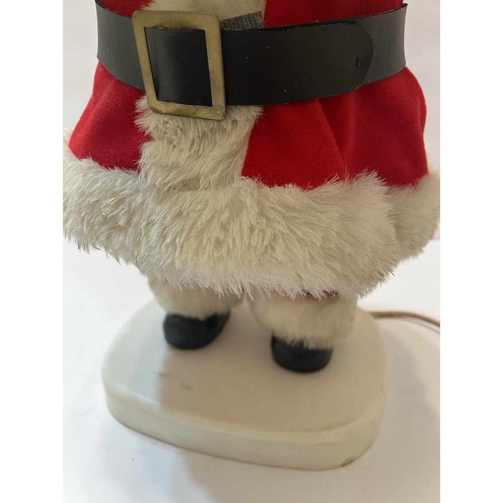 Vintage Christmas Santa's Best Santa Claus Figure Illuminated Candle 20" *Read* - Picture 6 of 16